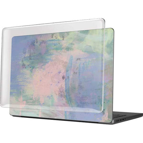 Rose Quartz & Serenity Abstract MacBook Pro 14in (2021-24) Case plus Skin